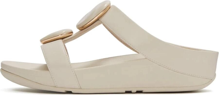 FitFlop Dames muiltjes Fino Marbled-Stone H-Bar - Foto 2