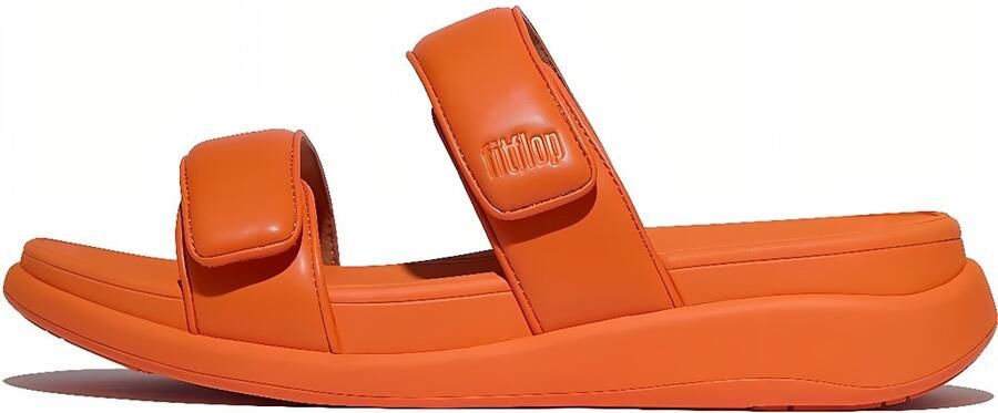 Fitflop Slippers F-MODE GO plateausandaal met dempende microwobbleboard technologie - Foto 3