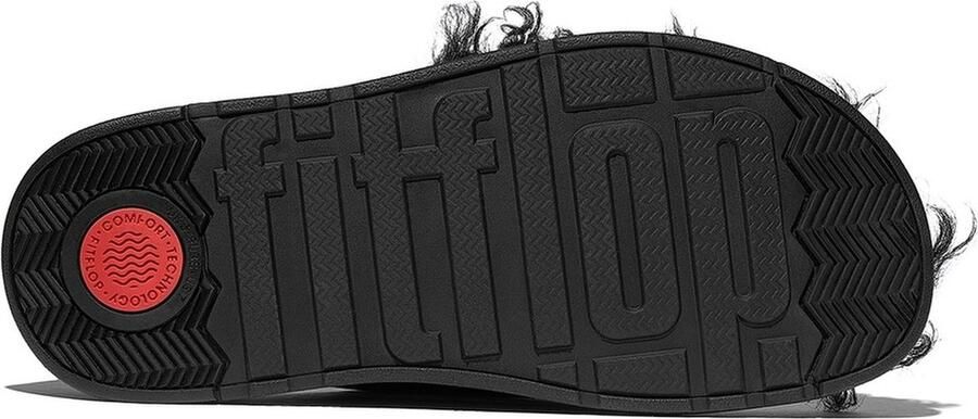 FitFlop Damen Sandalen Gen-FF X Roksanda Cut-Out Leather Slides IZ9 Black