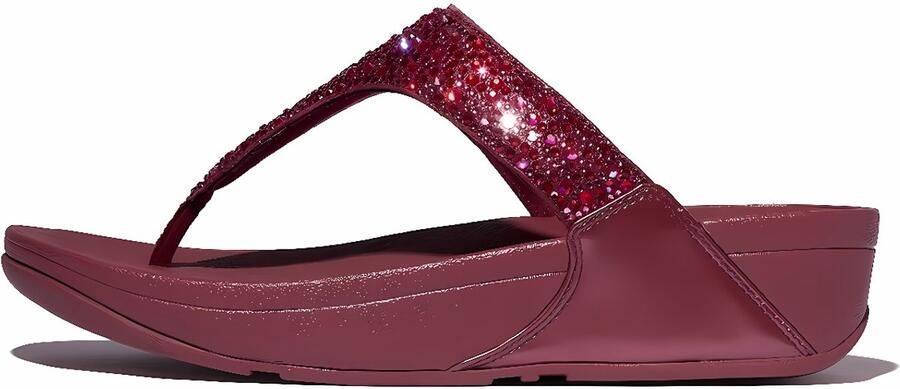 FitFlop Dames teenslippers Lulu Crystal-Mix teenslippers met teenband JE3 - Foto 3