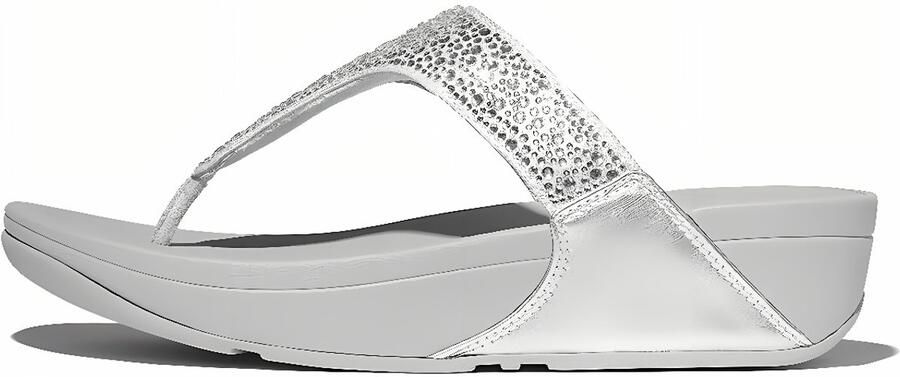 FitFlop Dames teenslippers Lulu Crystal-Mix teenslippers met teenband JE3 - Foto 3