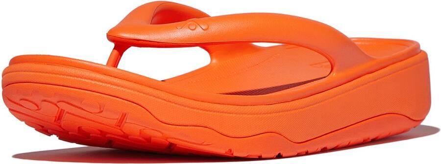 FitFlop Damen Flip Flops Relieff Recovery Toe-Post Sandals HF4 Pop Orange