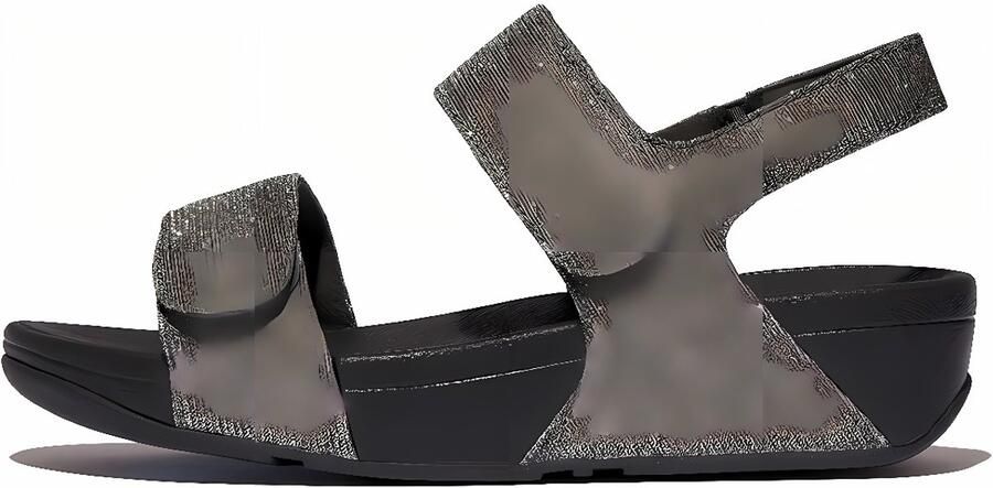FitFlop Damen Sandalen Lulu Adjustable Shimmerlux Back-Strap Sandals GA2 Pewter - Foto 3