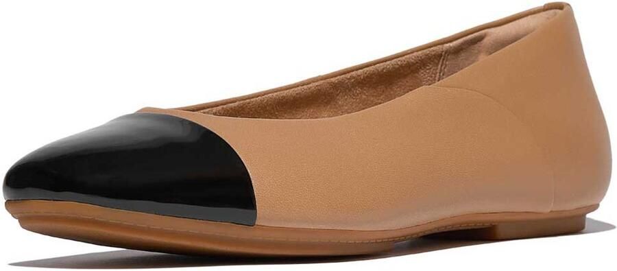 FitFlop Danser Cap Ballerina´s Bruin Vrouw