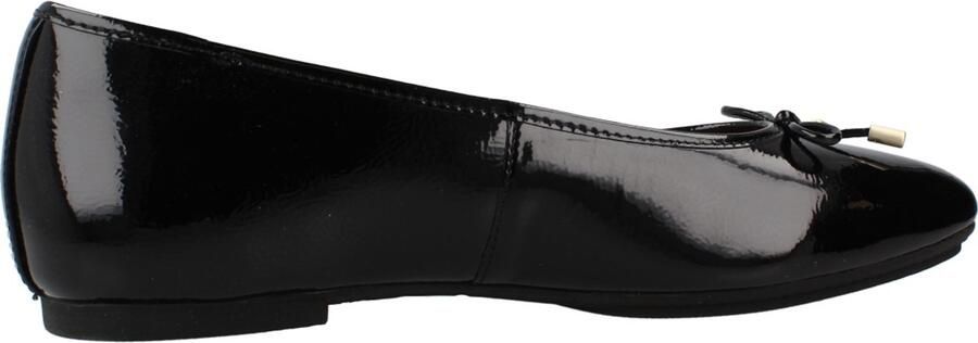 FitFlop Ballerina's Delicato Bow Textured Patent-leather Bal