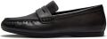 FitFlop Delicato Leather Loafers Vrouw - Zwart