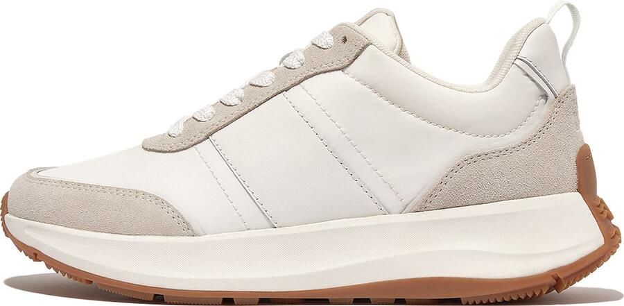 FitFlop Sneakers Baskets femme F-Mode Flow Nylon Suede Mix