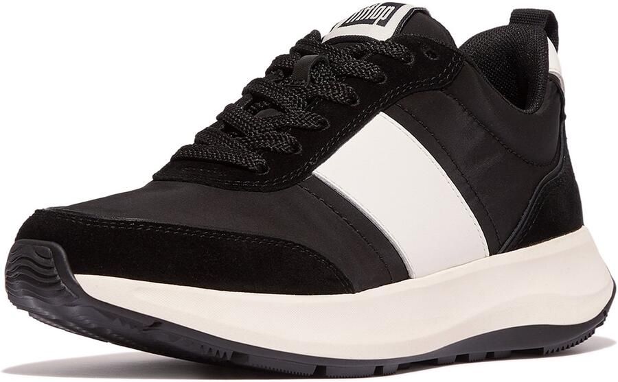 FitFlop Sneakers Baskets femme F-Mode Flow Nylon Suede Mix