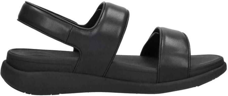 Fitflop Sandalen F-MODE GO wig sandaal klittenbandschoen zomerschoen met uitstekende demping