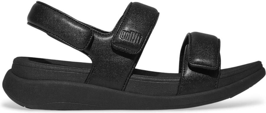 Fitflop Sandalen F-MODE GO wig sandaal klittenbandschoen zomerschoen met uitstekende demping - Foto 2
