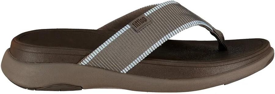 FitFlop F-mode Go Wr Webbing Sandalen Bruin Man
