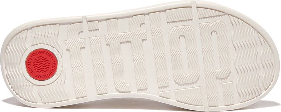 FitFlop F-Mode Leather Flatform Toe-Post Sandals BEIGE - Foto 5