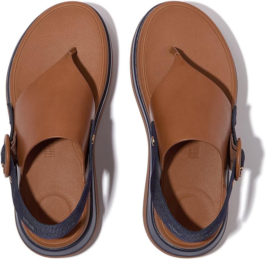 FitFlop � F-Mode X Roksanda Leather Webbing Sandals BRUIN