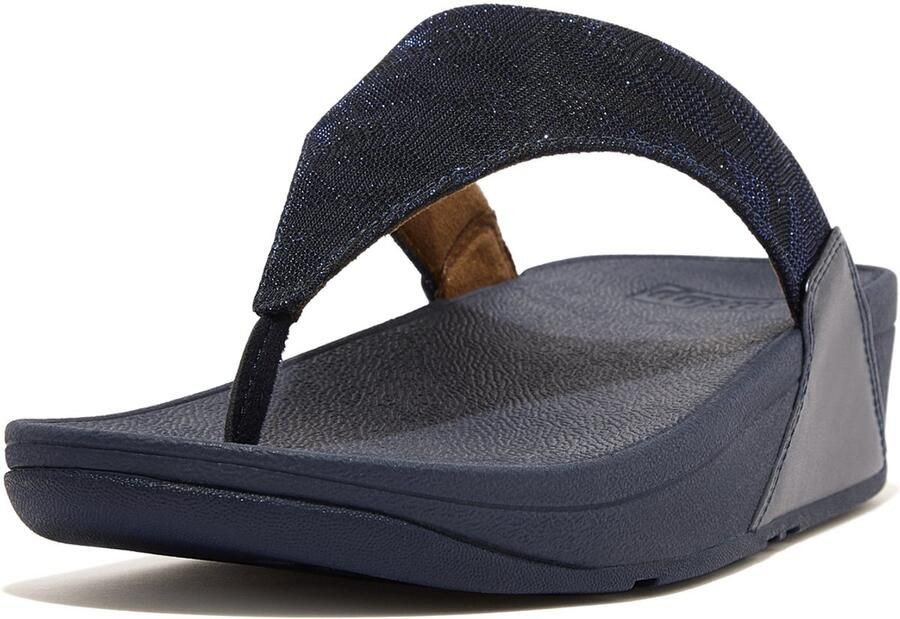 Fitflop™ FitFlop Lulu Toe Post Geo Glitz BLAUW - Foto 2