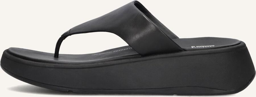 FITFLOP Slippers Dames Fw4 Maat: 40 Materiaal: Leer Kleur: Zwart - Foto 2