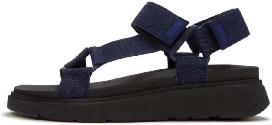 FitFlop Gen Ff Adjustable Back Strap Sandalen Blauw Vrouw