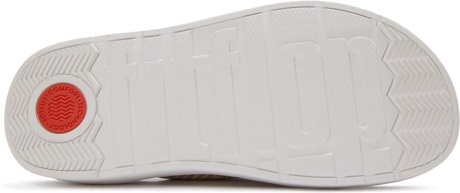 FitFlop Gen-FF Buckle Graphi Weave Two-Bar Slides WIT