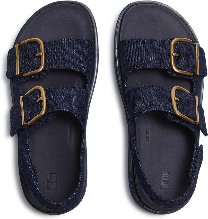 FitFlop Gen-FF Max Buckle Denim Back-Strap Sandals - Foto 2