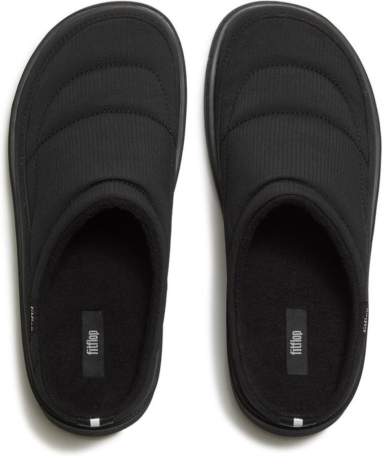 FitFlop Gen-FF gevoerde mules ZWART