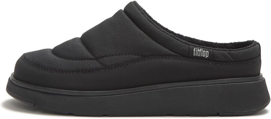 FitFlop Gen-FF gevoerde mules ZWART