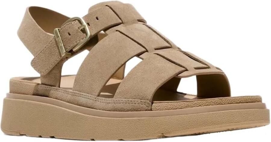 FitFlop Gen Ff Suede Fisherman Sandalen Bruin Vrouw