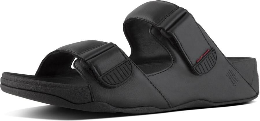 FitFlop Gogh Moc Slide In Leather Men ZWART - Foto 3