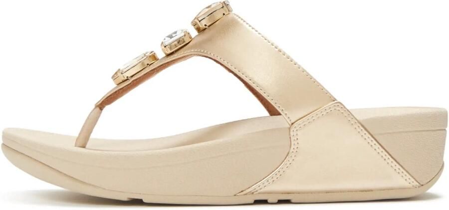 FitFlop Dames sandalen Lulu Ultra-Jewel Metallic teensandalen A5D - Foto 5