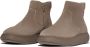 FitFlop IQ-Comff Suede Zip Ankle Boots - Thumbnail 1