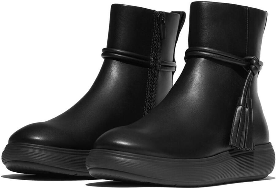 Fitflop Plateaulaarsjes IQ-COMFF TASSEL Boots chunky boots met plateauzool