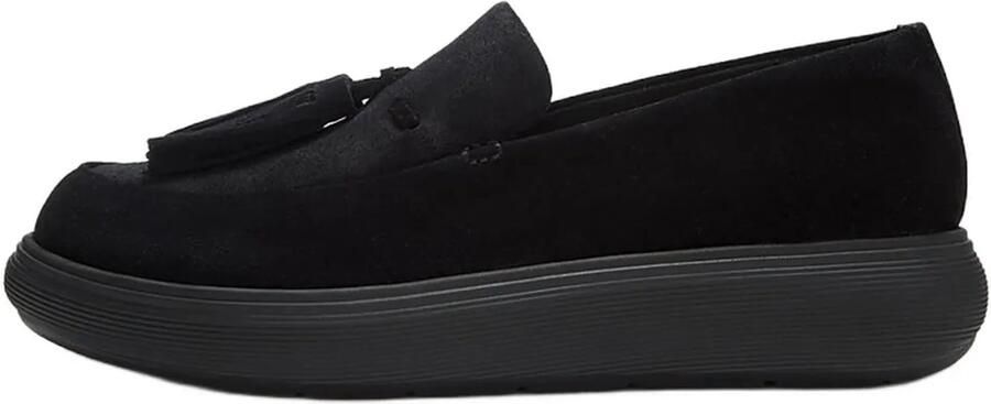 FitFlop Iq Comff Tassel Suede Loafers Zwart Vrouw