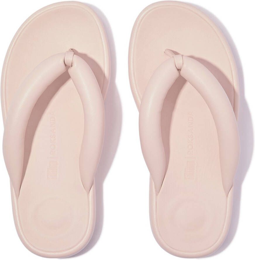 FitFlop � Iqushion D-Luxe X Roksanda Pad. Leather Flip-Flops