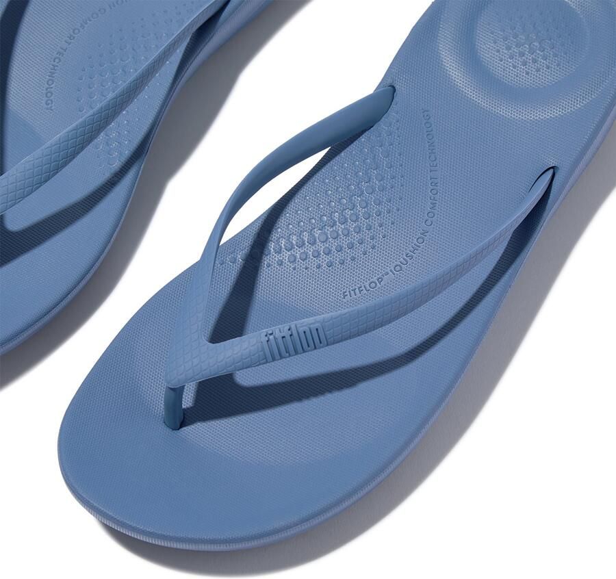 FitFlop Iqushion Ergonomic Flip-Flops TPU BLAUW