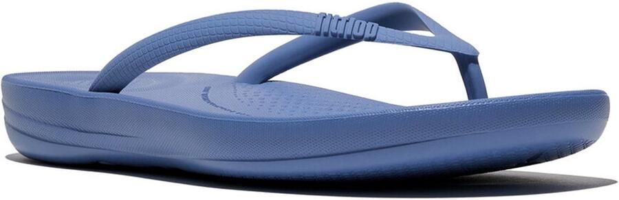 FitFlop Iqushion Ergonomic Flip-Flops TPU Dames Slippers Blauw - Foto 2