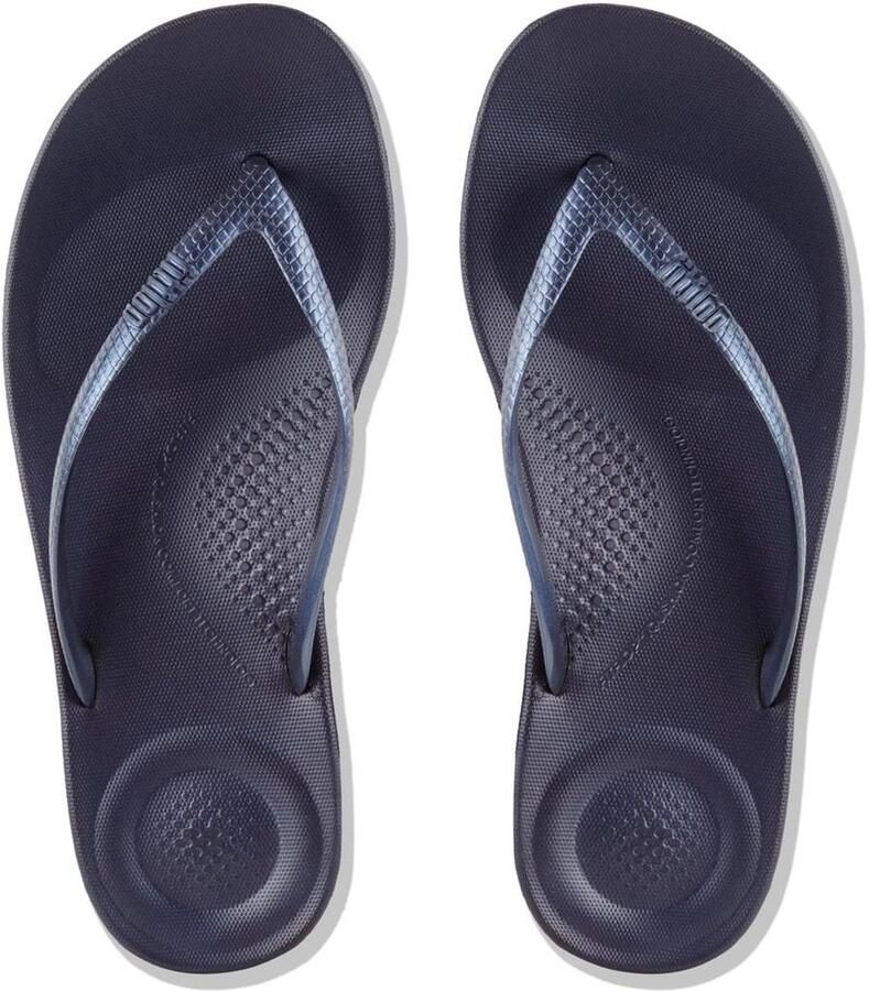 Fitflop Teenslippers IQushion sleehak zomerschoen slipper in smalle vorm - Foto 2