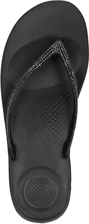 FITFLOP Teenslippers Dames Iqushion Sparkle Maat: 36 Materiaal: Rubber Kleur: Zwart - Foto 6