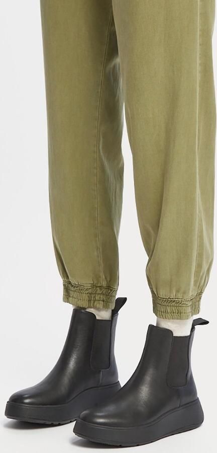 Fitflop Chelsea-boots F-MODE Plateaulaarsjes instaplaars met stretchelement voor instappen - Foto 9