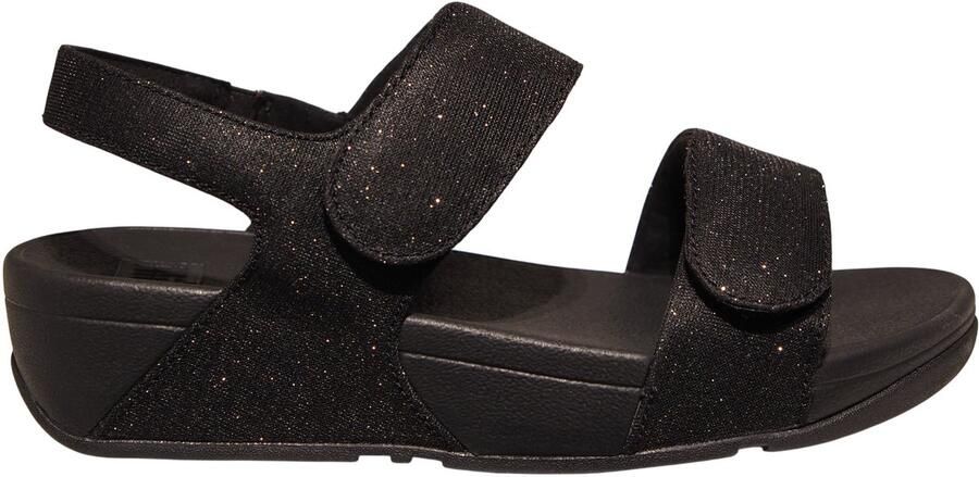 FitFlop Lulu Adjustable Shimmerlux B-st Sandalen Zwart Vrouw - Foto 3