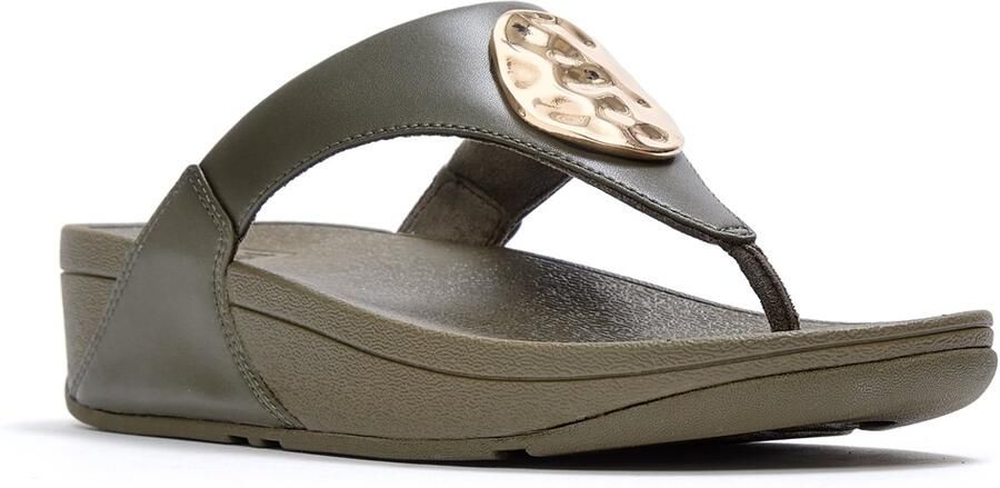 FitFlop Lulu Adornment Teenslippers GROEN