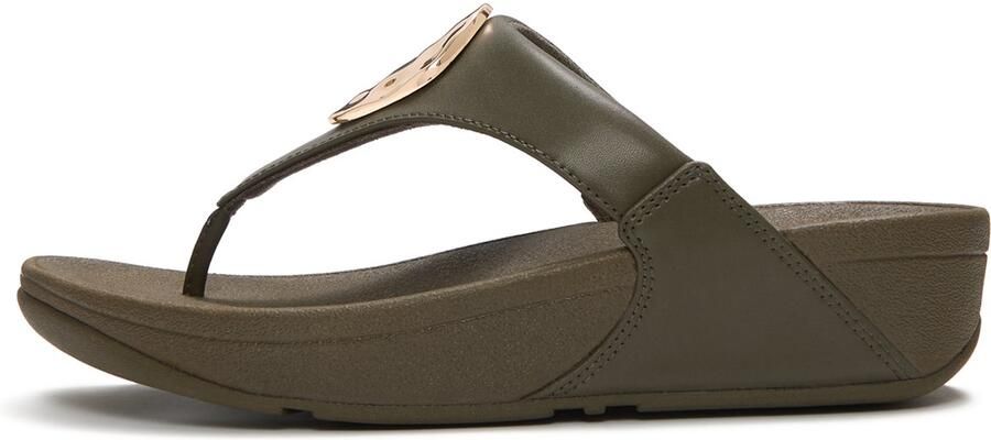 FitFlop Lulu Adornment Teenslippers GROEN
