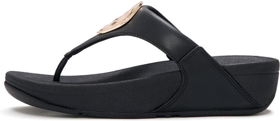 FitFlop Lulu Adornment Teenslippers ZWART