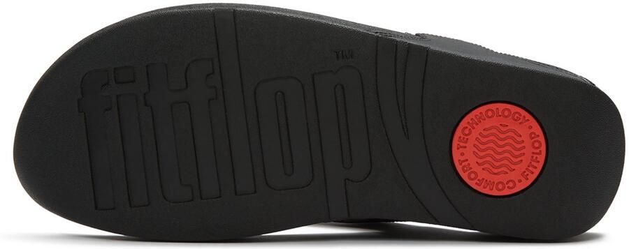FitFlop Lulu Bold Crystals teenslippers ZWART