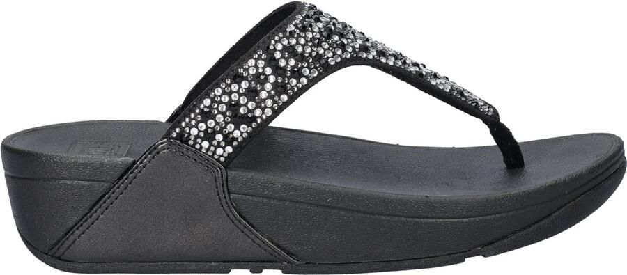 Fitflop Teenslippers LULU CRYSTAL sandaal muiltje met sierstenen
