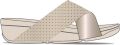 FitFlop Dames sandalen Lulu Crystal-Mix Metallic Cross Slides A4K - Bruin
