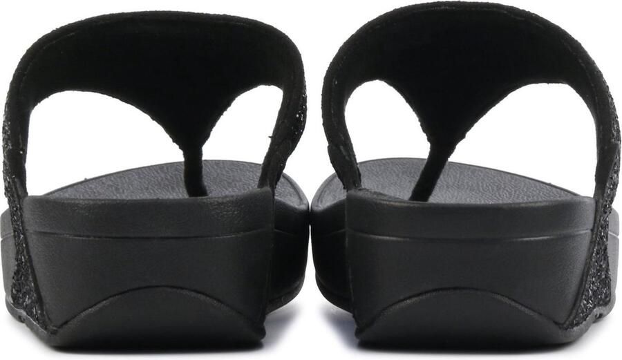 FITFLOP Teenslippers Dames Lulu Glitter Toe-post Leer Blauw - Foto 8