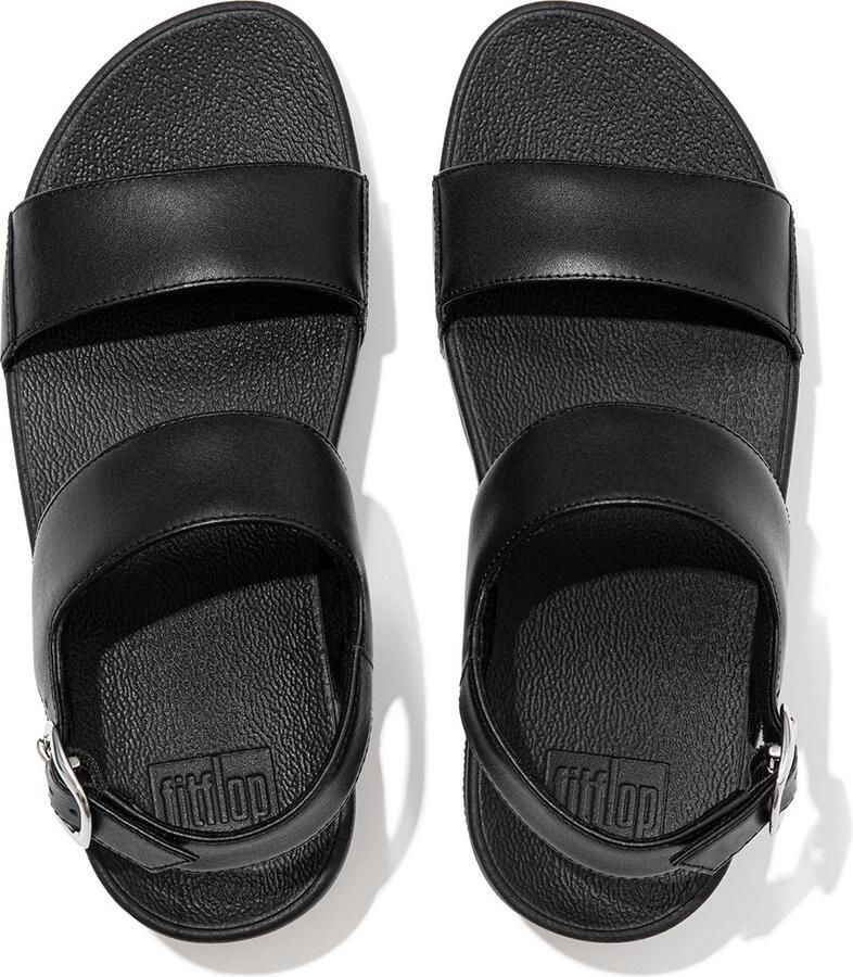 FitFlop Lulu Leather Back-strap Sandalen Zwart Man - Foto 2