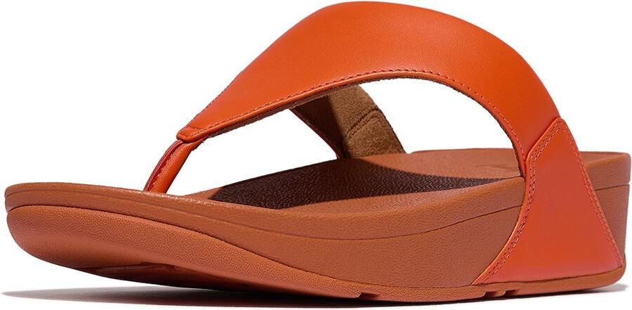 Fitflop Dianets LULU LEATHER TOEPOST pool slides pantoffel badeschoen met sleehak