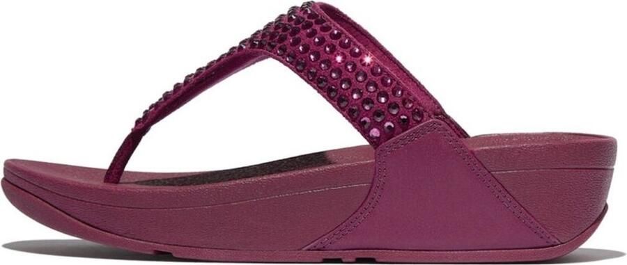 FitFlop Lulu Maxi-Crystal Toe-Post Sandals