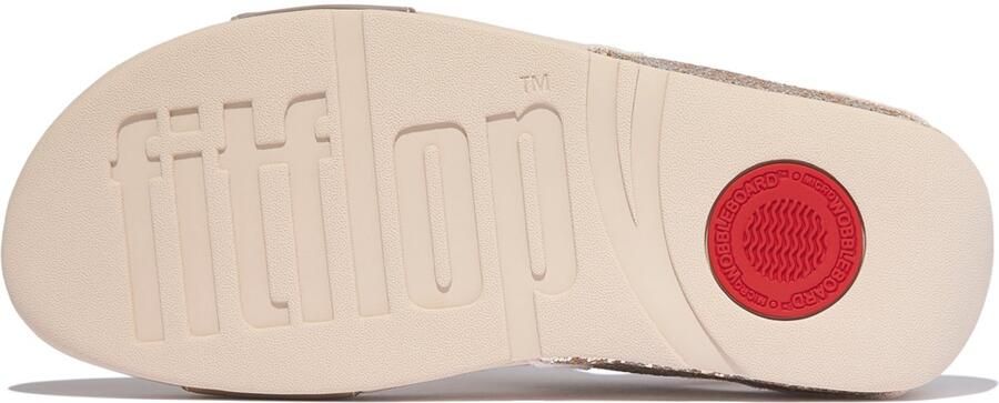 FitFlop Lulu Multi-Tonal Glitter Slides ZILVER - Foto 2
