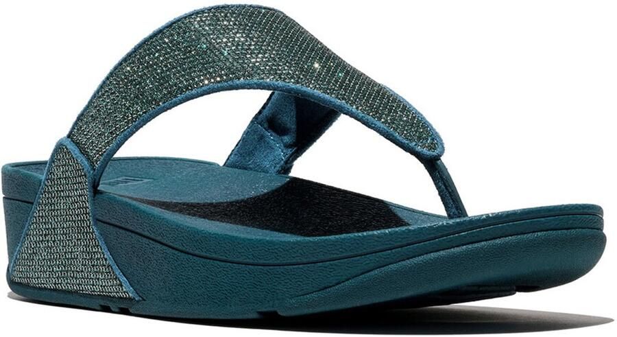 FitFlop Lulu Shimmerglitz Toe-Post Sandals