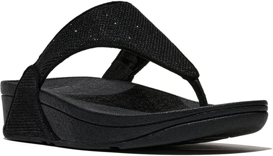 FitFlop Lulu Shimmerglitz Toe-Post Sandals